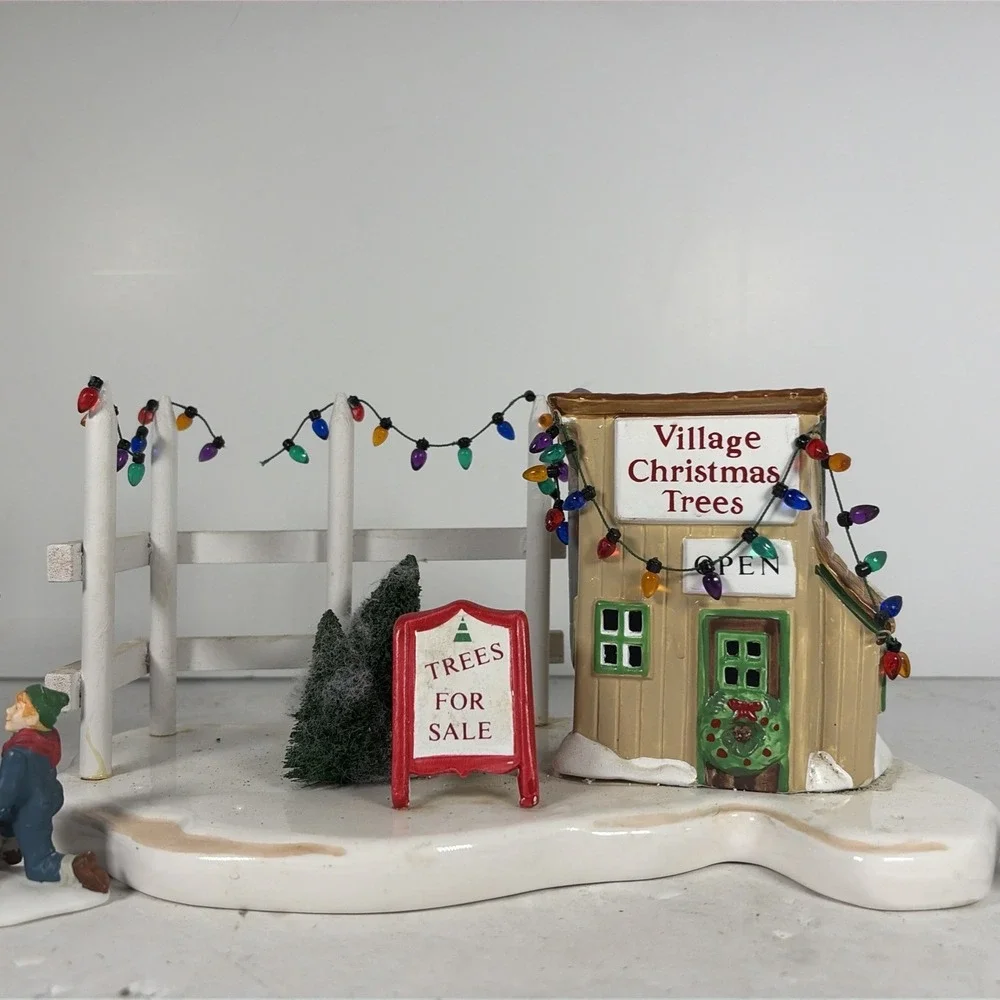 Vintage Department 56 Christmas Village People & Accessories‎ of 6 - C